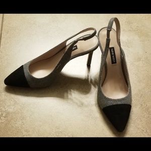 Nine West Sling back 3.5 pumps